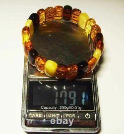 Amber Bracelet Natural Baltic Amber beads Bracelet women Amber Jewelry