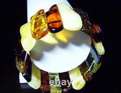 Amber Bracelet Natural Baltic Amber beads bracelet Amber jewelry Genuine amber