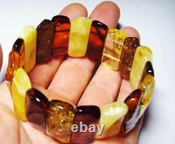 Amber Bracelet Natural Baltic Amber beads bracelet Amber jewelry Genuine amber