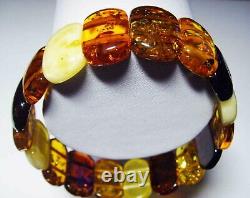 Amber Bracelet Natural Baltic Amber jewelry Gemstone Bracelet 16.25 gr. A177