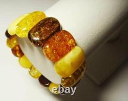 Amber Bracelet Natural Baltic Amber jewelry gemstone bracelet 27,90 gr. A750