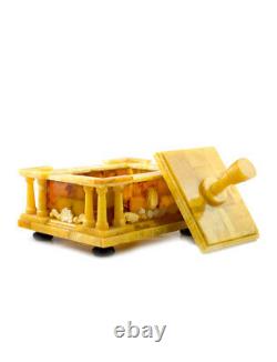 Amber Exclusive Casket Box Of Natural Baltic Amber