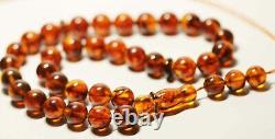 Amber Islamic Prayer Beads Natural Amber Muslim rosary Tasbih pressed