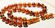 Amber Islamic Prayer Beads Natural Amber Muslim rosary Tasbih pressed