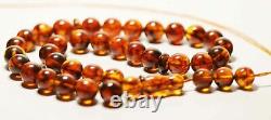 Amber Islamic Prayer Beads Natural Amber Muslim rosary Tasbih pressed