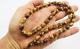 Amber Islamic Prayer beads Natural Baltic Amber Muslim Tasbih Misbaha pressed