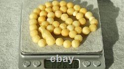 Amber Natural Rosary Beads 26 Grams Islam Prayer Necklace Bracelet From Europe
