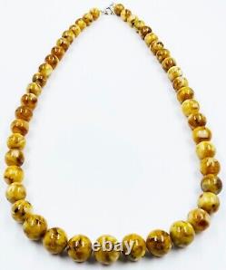 Amber Necklace Natural Baltic Amber Necklace Genuine Amber necklace pressed