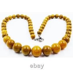 Amber Necklace Natural Baltic Butterscotch Amber Necklace pressed