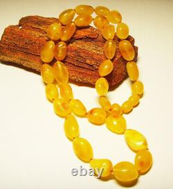 Amber Necklace Vintage Natural Baltic Amber Necklace Antique amber Beads