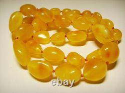 Amber Necklace Vintage Natural Baltic Amber Necklace Antique amber Beads