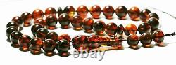 Amber Prayer Genuine Baltic Amber Islam Prayer Tasbih pressed