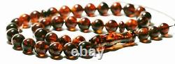 Amber Prayer Genuine Baltic Amber Islam Prayer Tasbih pressed