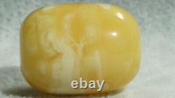 Amber Single Bead Baltic Natural High Class From Europe States Very Rare Amber