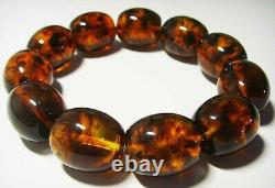 Amber adult bracelet Natural Baltic Amber beads Amber Jewelry 31,52 gr. B-331