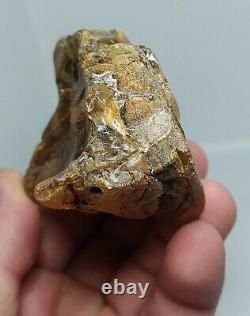 Amber baltic natural raw stone waxwhite Chips Bead Pendant Cabochon