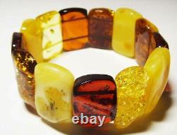Amber bracelet GENUINE BALTIC AMBER JEWELRY Natural Baltic Amber Bracelet