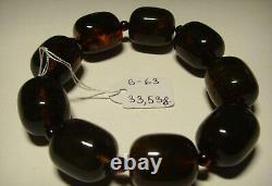 Amber bracelet Natural Baltic Amber Bead Bracelet Authentic Amber pressed