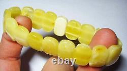 Amber bracelet Natural Baltic Amber jewelry Amber Beads Bracelet For Adults