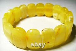 Amber bracelet Natural Baltic Amber jewelry Amber Beads Bracelet For Adults