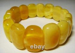 Amber bracelet Natural Baltic Amber stones bracelet for women Butterscotch amber