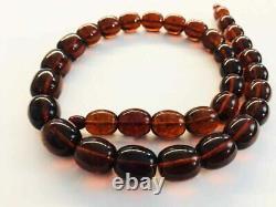 Amber necklace Natural Baltic amber necklace pressed Kehribar Kolye