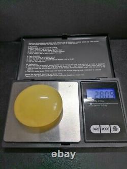 Amber pendant stone 28.09g 100% natural Baltic kahrab kahrman misbah bursztyn