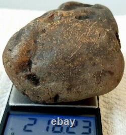 Amber raw big Drop Baltic stone natural Pendant 216 g Royal