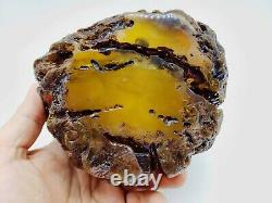Amber raw stone 1175g natural baltic rock z27