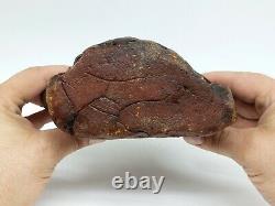 Amber raw stone 1272g natural baltic rock k16