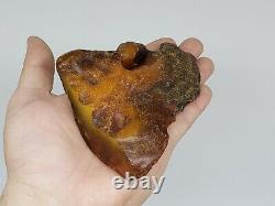 Amber raw stone 183g natural baltic rock m17