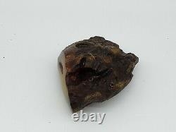 Amber raw stone 209g natural baltic rock e20