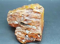 Amber raw stone 302g natural baltic rock c9
