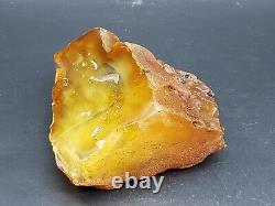 Amber raw stone 302g natural baltic rock c9
