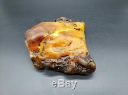 Amber raw stone 429g natural baltic rock j28