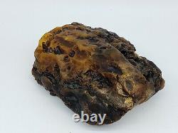 Amber raw stone 460g natural baltic rock e34