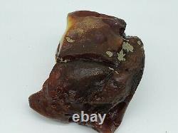 Amber raw stone 498g natural baltic rock e30