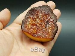 Amber raw stone 59.4g natural baltic rock k10