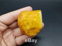 Amber raw stone 65g natural baltic rock b26