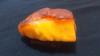 Antique 100% Natural Baltic Amber Stone 54 gr. Egg Yolk Butterscotch