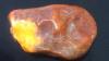 Antique 100% Natural Baltic Amber Stone 87.4 gr. Egg Yolk Butterscotch