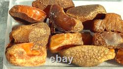 Antique Amber Stones Baltic Natural Collectible Ancient Color Europe Stones