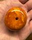 Antique Baltic Amber Tibetan DONUT butterscotch Exclusive 100% Natural 23,21g