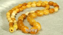 Antique Baltic Natural Amber Necklace 15 G Fedex Fast Worldwide Shipping