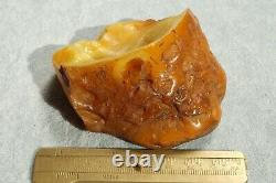 Antique Baltic Natural Amber Stone 107 Grams Fedex Fast Shipping