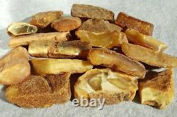 Antique Baltic Natural Amber Stones 201 G. Dhl Fast 4-5 Days Shipping Worldwide
