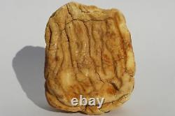 Antique Baltic Natural White Amber Stone 25 G Fedex Fast 4-5 Days Worldwide Ship