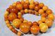 Antique Baltic natural amber necklace 63 grams. Men, women Baltic amber necklace