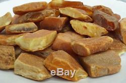 Antique Baltic natural amber raw stones 319 g. NO IMPORT CUSTOMS TAX WORLDWIDE