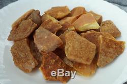 Antique Baltic natural amber raw stones 319 g. NO IMPORT CUSTOMS TAX WORLDWIDE